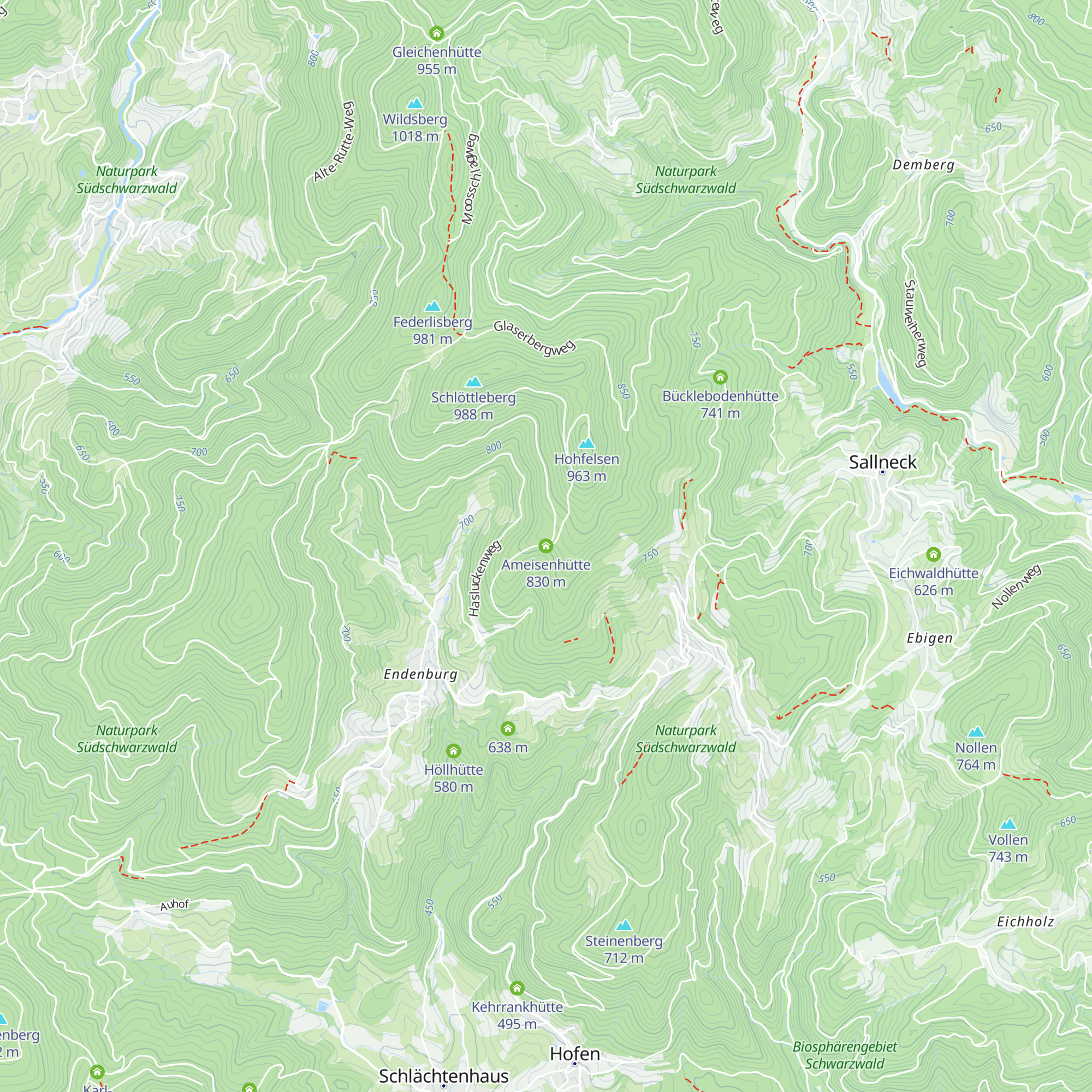 Ameisenhütte map