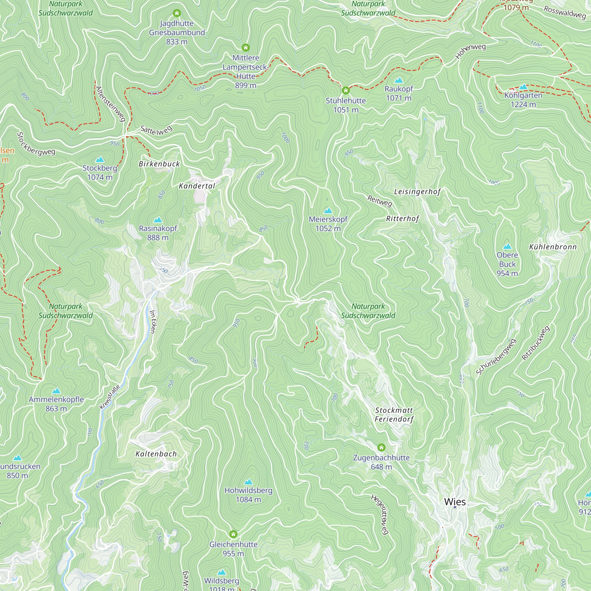 Manfred-Ernst-Hütte map