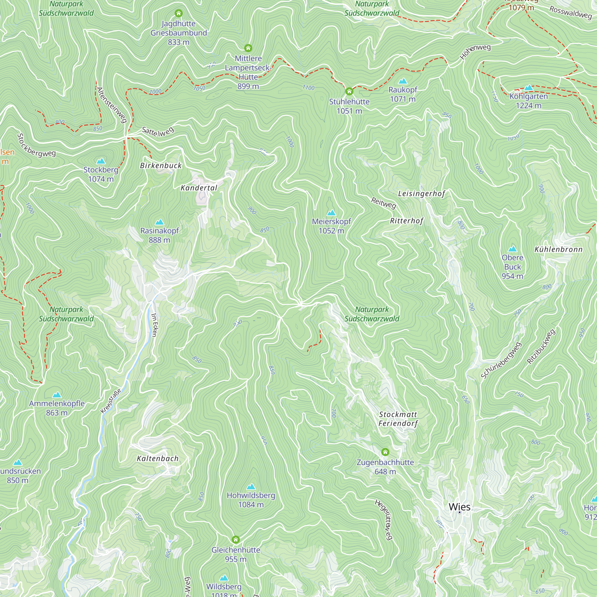 Manfred-Ernst-Hütte map