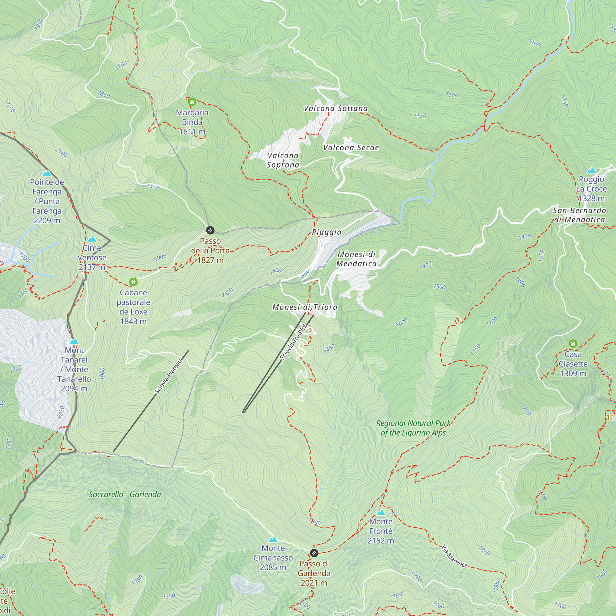 Bar Vittoria map