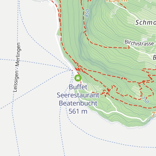 Map of Buffet Seerestaurant Beatenbucht