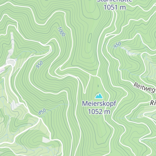Map of Meierskopfhütte