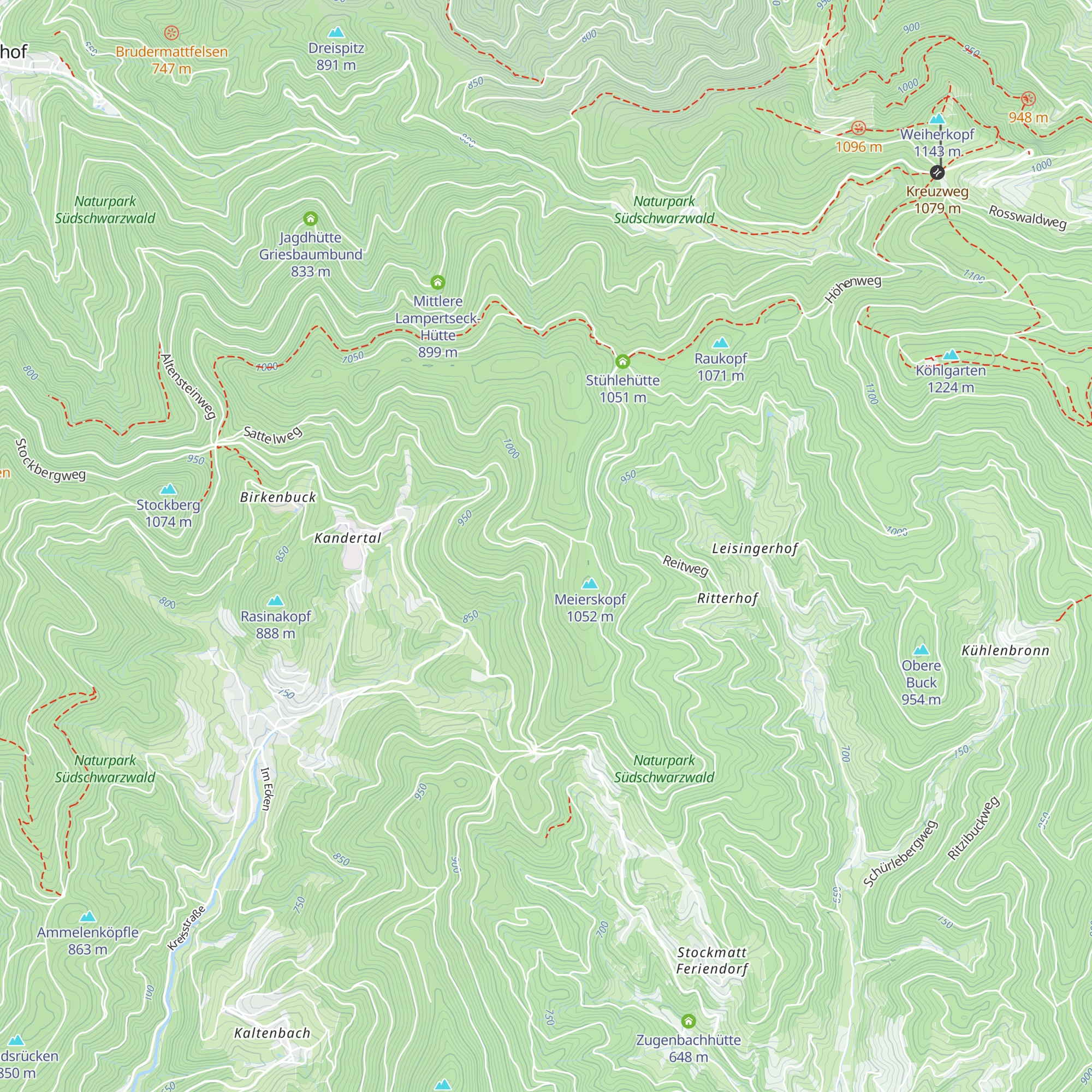 Meierskopfhütte map