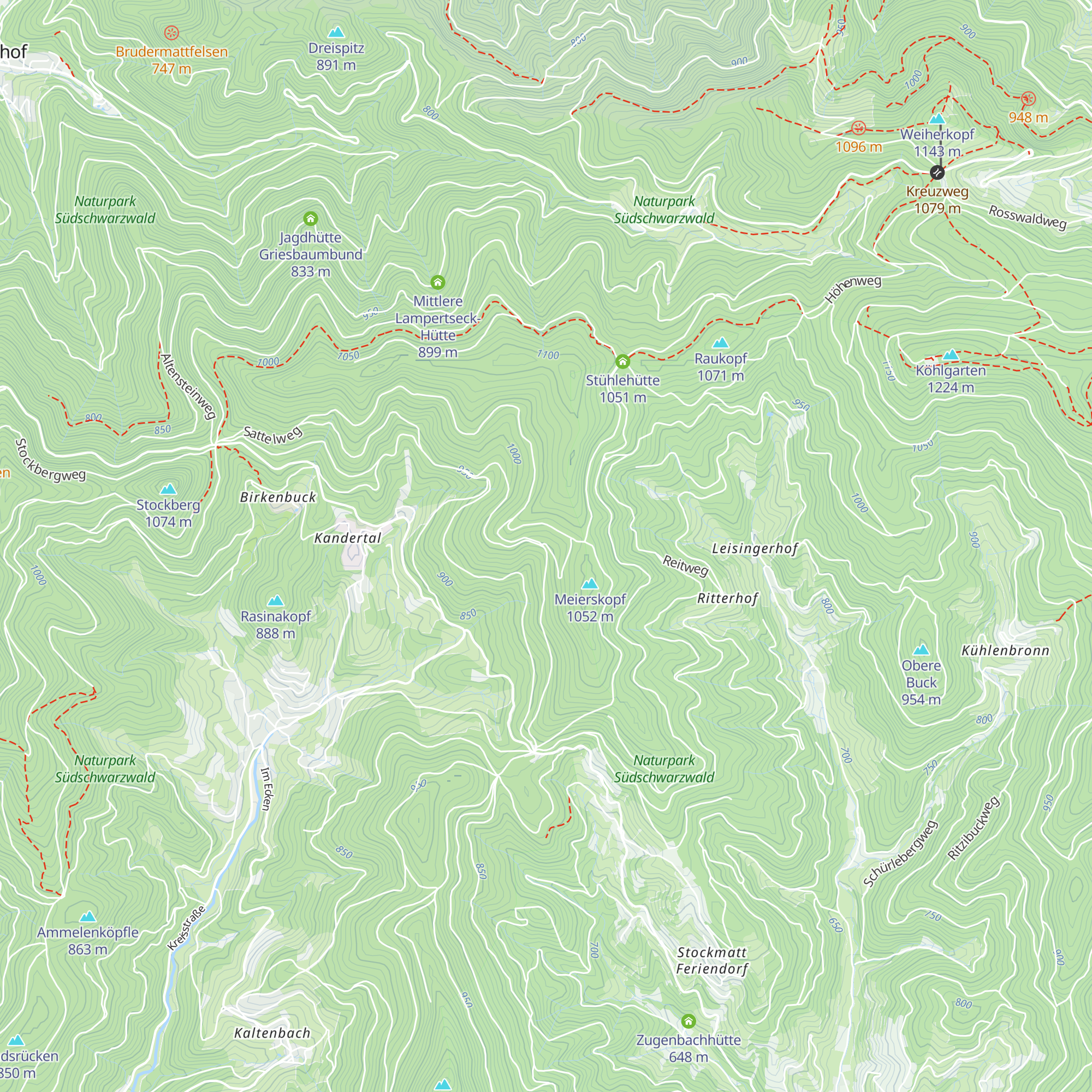 Meierskopfhütte map