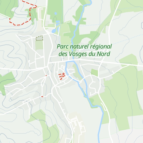Map of Château de Woerth