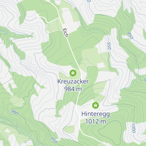 Map of Kreuzacker