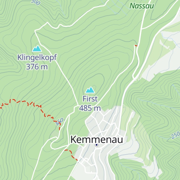 Map of First