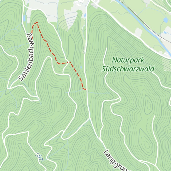 Map of Josephshaldenhütte