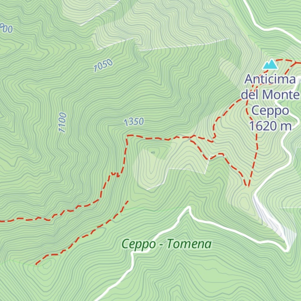 Map of Monte Oliveto
