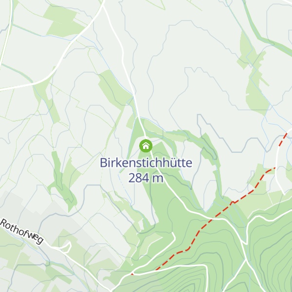 Map of Birkenstichhütte