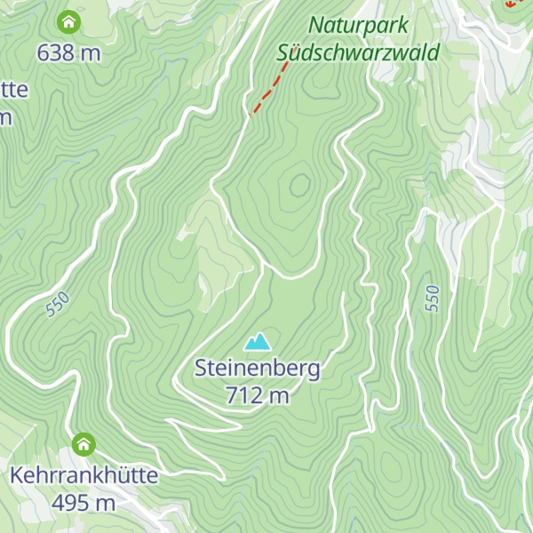 Map of Steinenberghütte