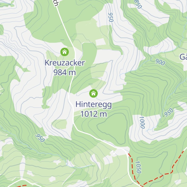 Map of Hinteregg