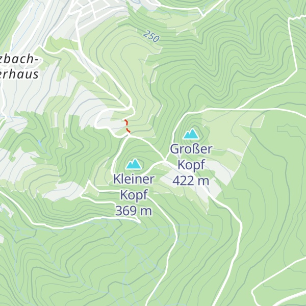 Map of Augstblick-Hütte
