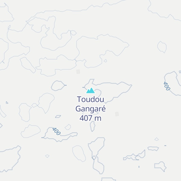 Map of Toudou Gangaré