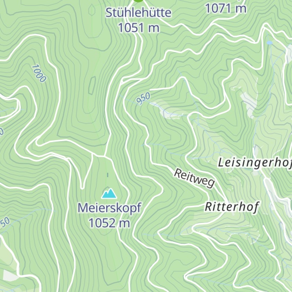 Map of Katzengrabenhütte