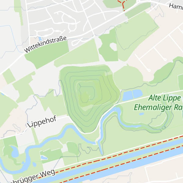 Map of Halde Radbod