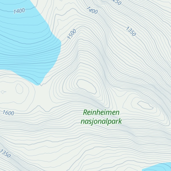 Map of Storfjellet