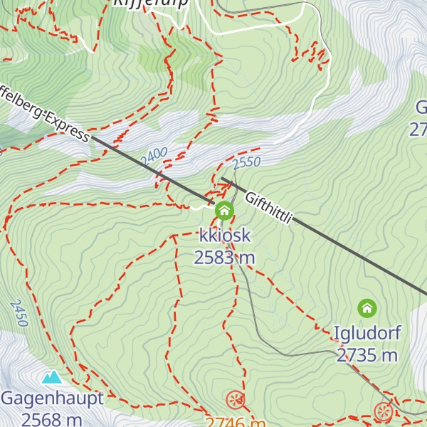 Map of Buffet & Bar Riffelberg