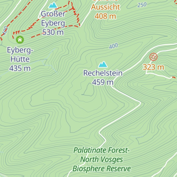 Map of Dretschberger Kopf