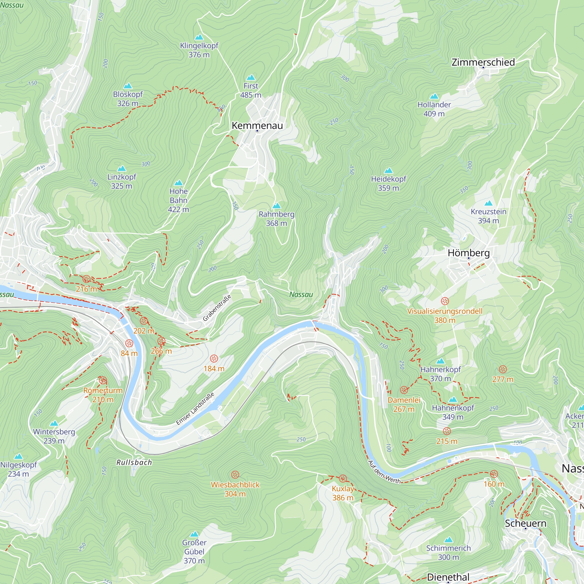 Rahmberghütte map