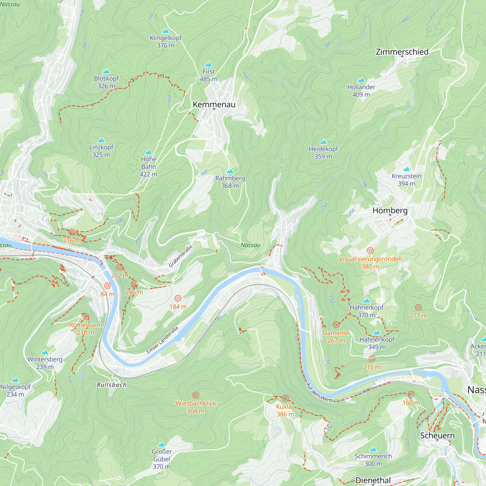 Rahmberghütte map