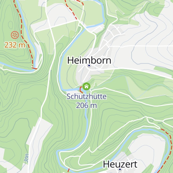 Map of Schutzhütte