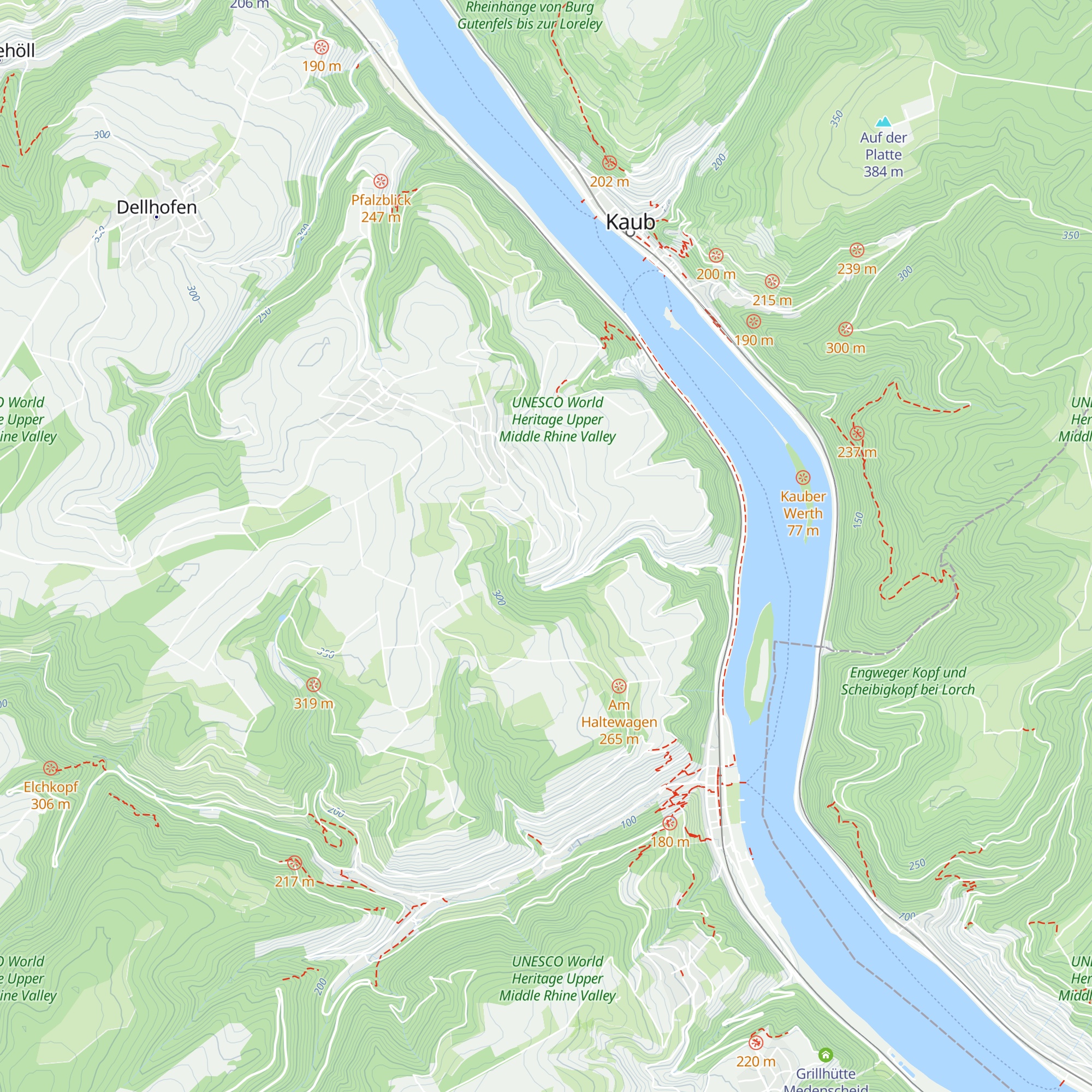 Grillhütte Hardt Kopp map