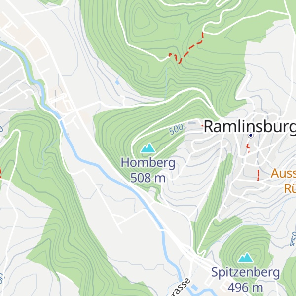 Map of Homberg