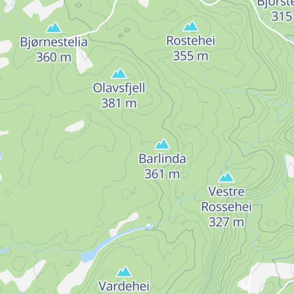 Map of Asjersåsen