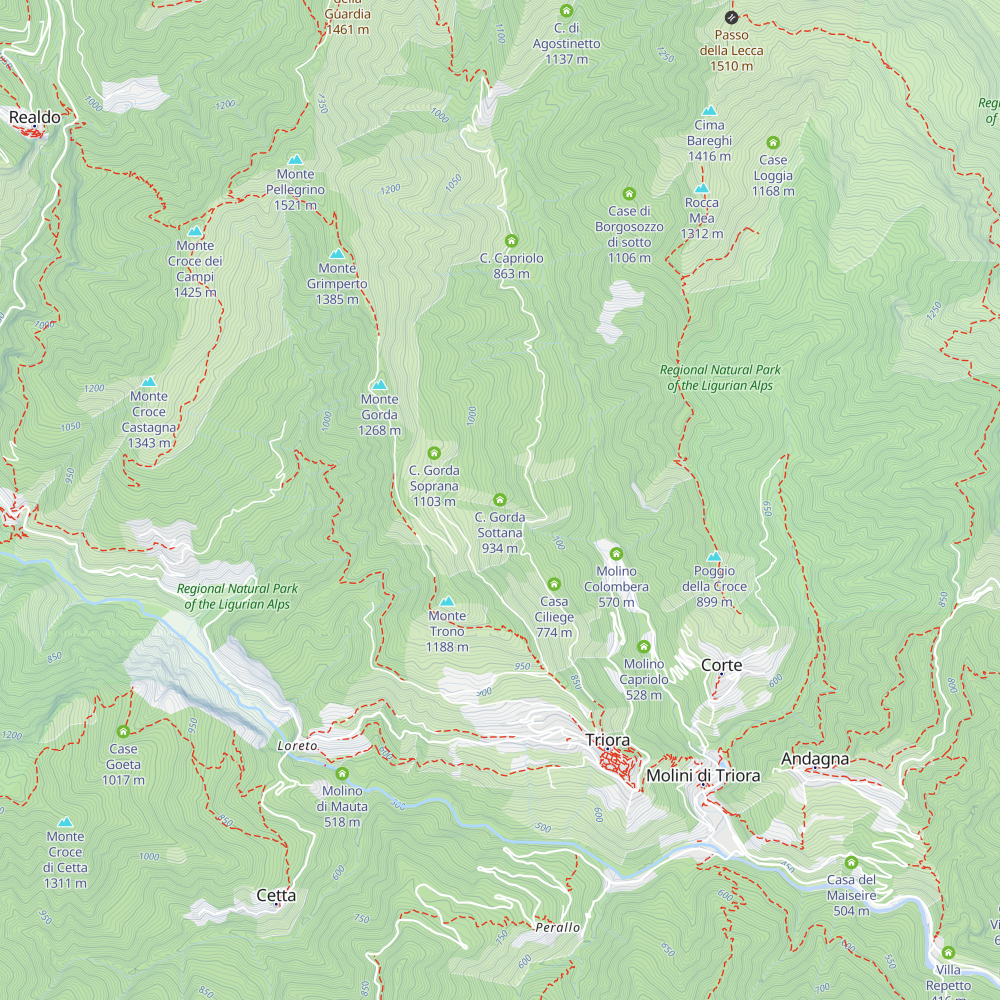 C. Gorda Sottana map