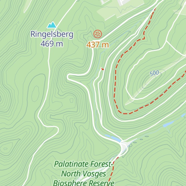 Map of Schutzhütte am Karlsbrunnen