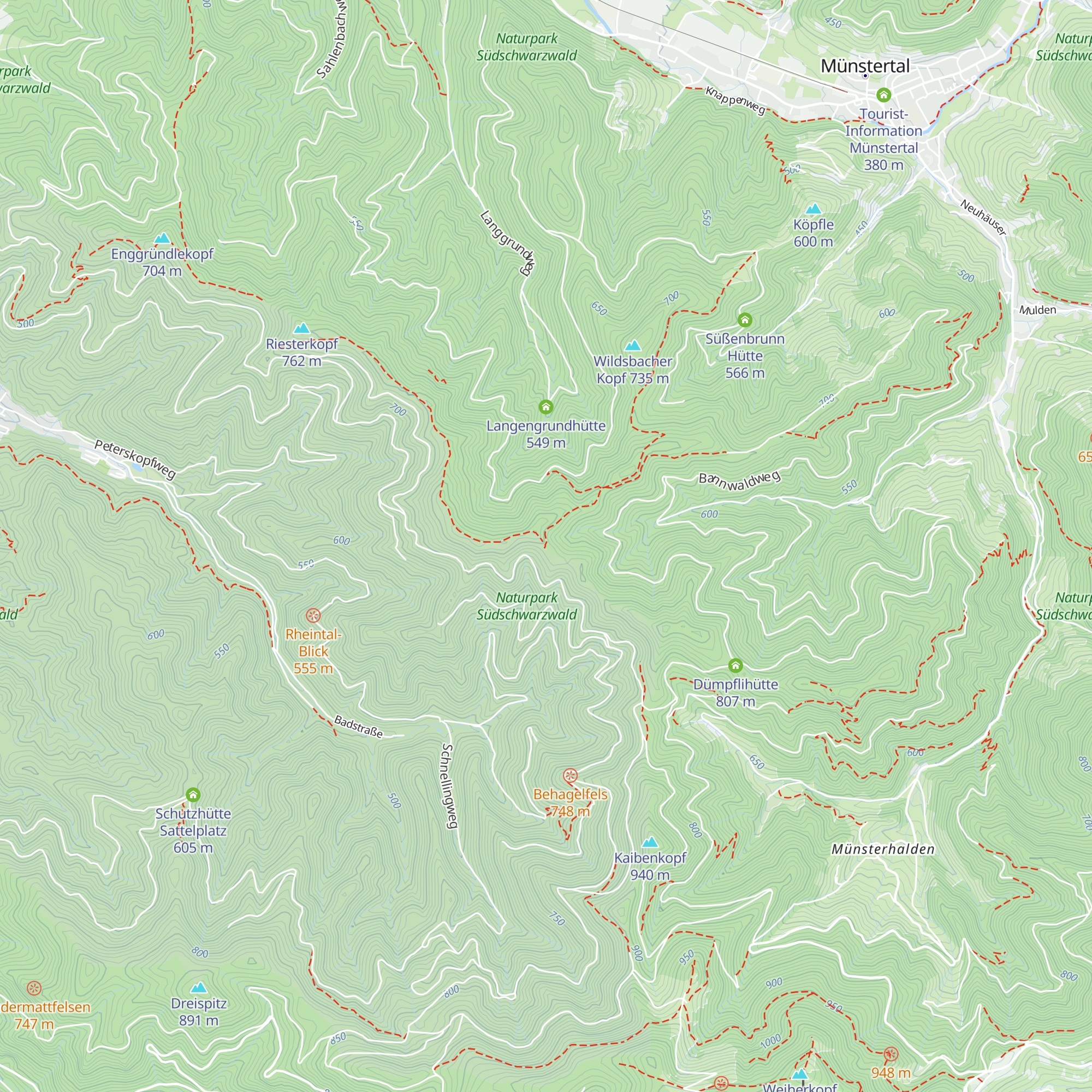 Gablereckhütte map