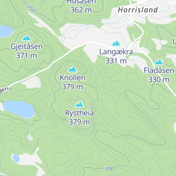 Map of Røyåsen