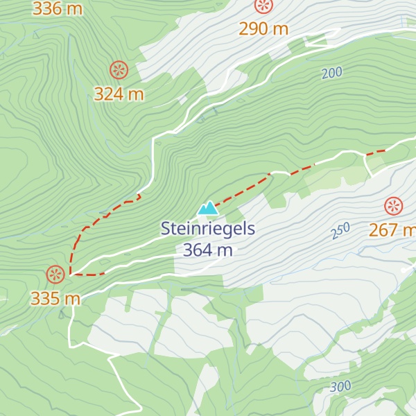 Map of Steinriegels