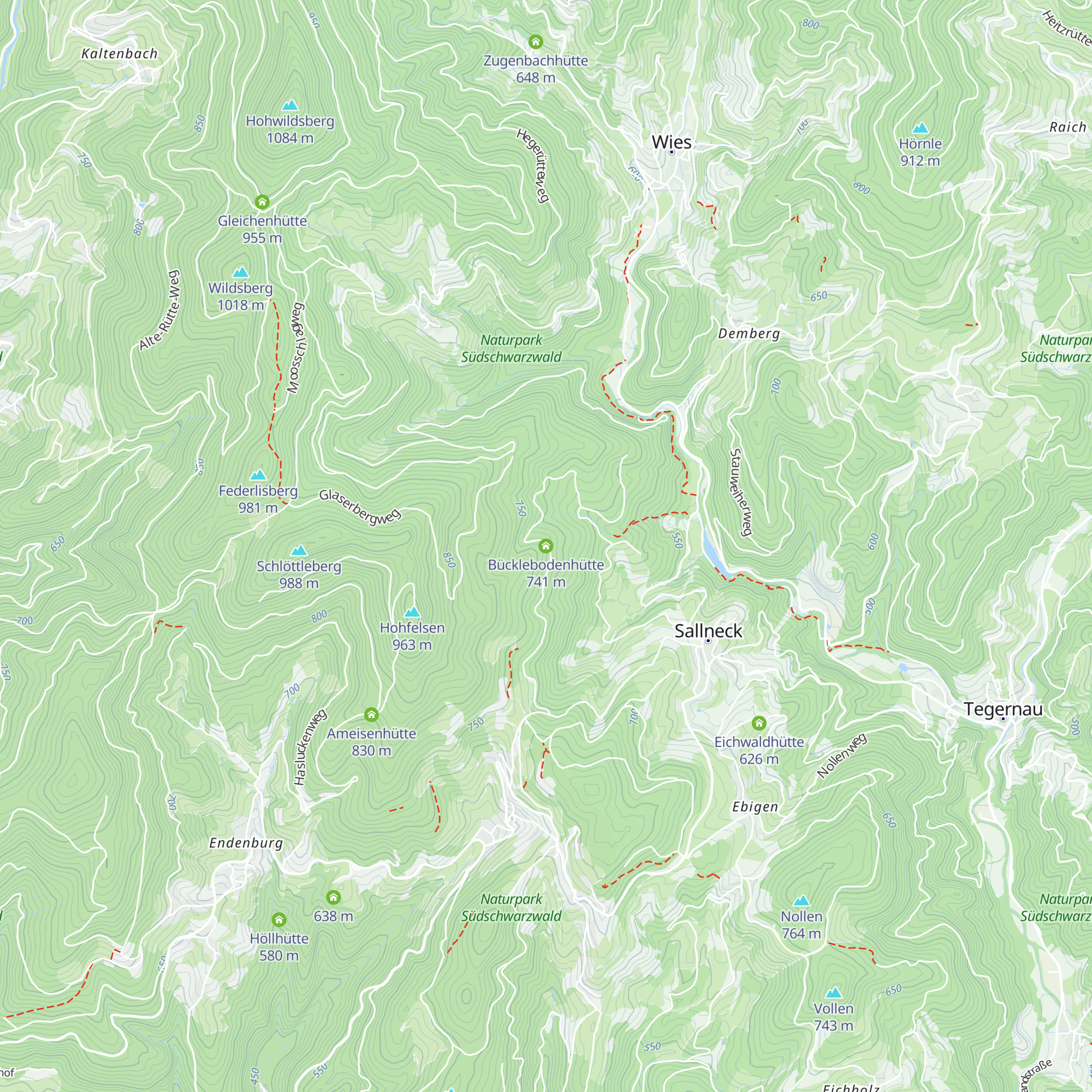 Bücklebodenhütte map
