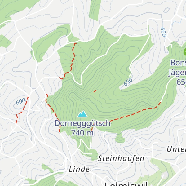 Map of Burgerhütte