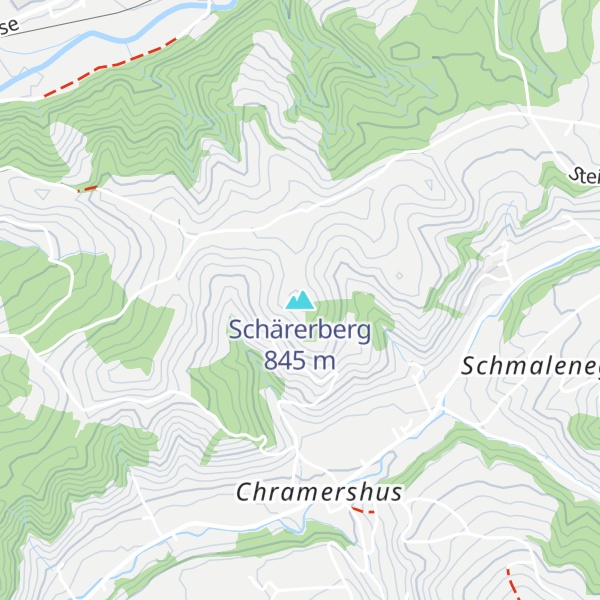 Map of Schärerberg