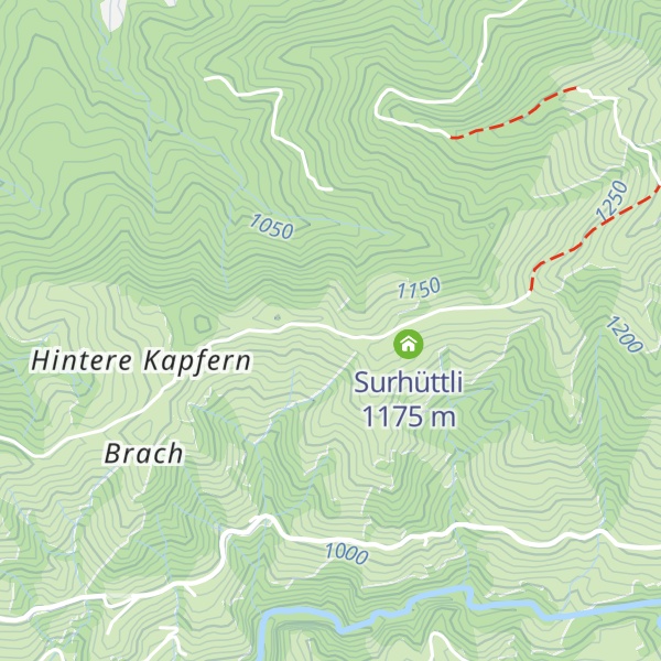 Map of Wolfgruebeställeli