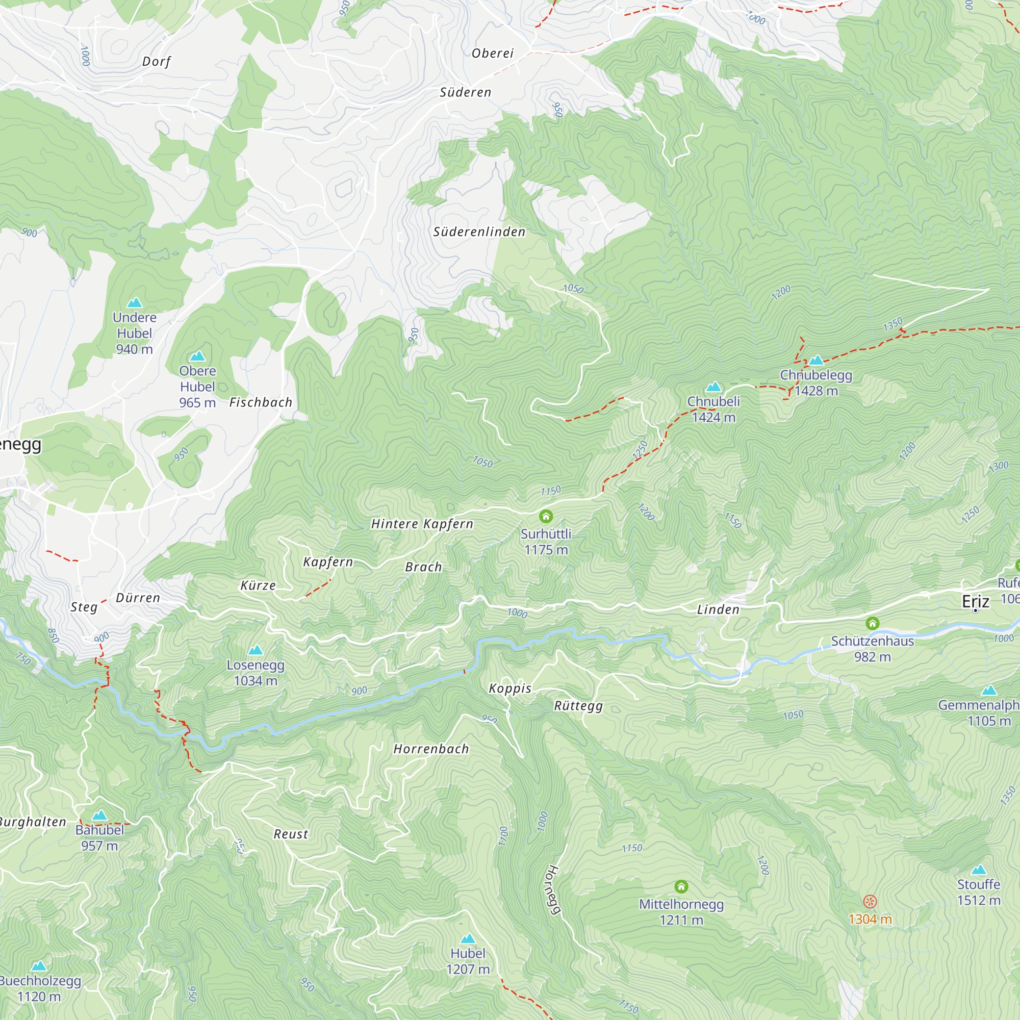 Wolfgruebeställeli map