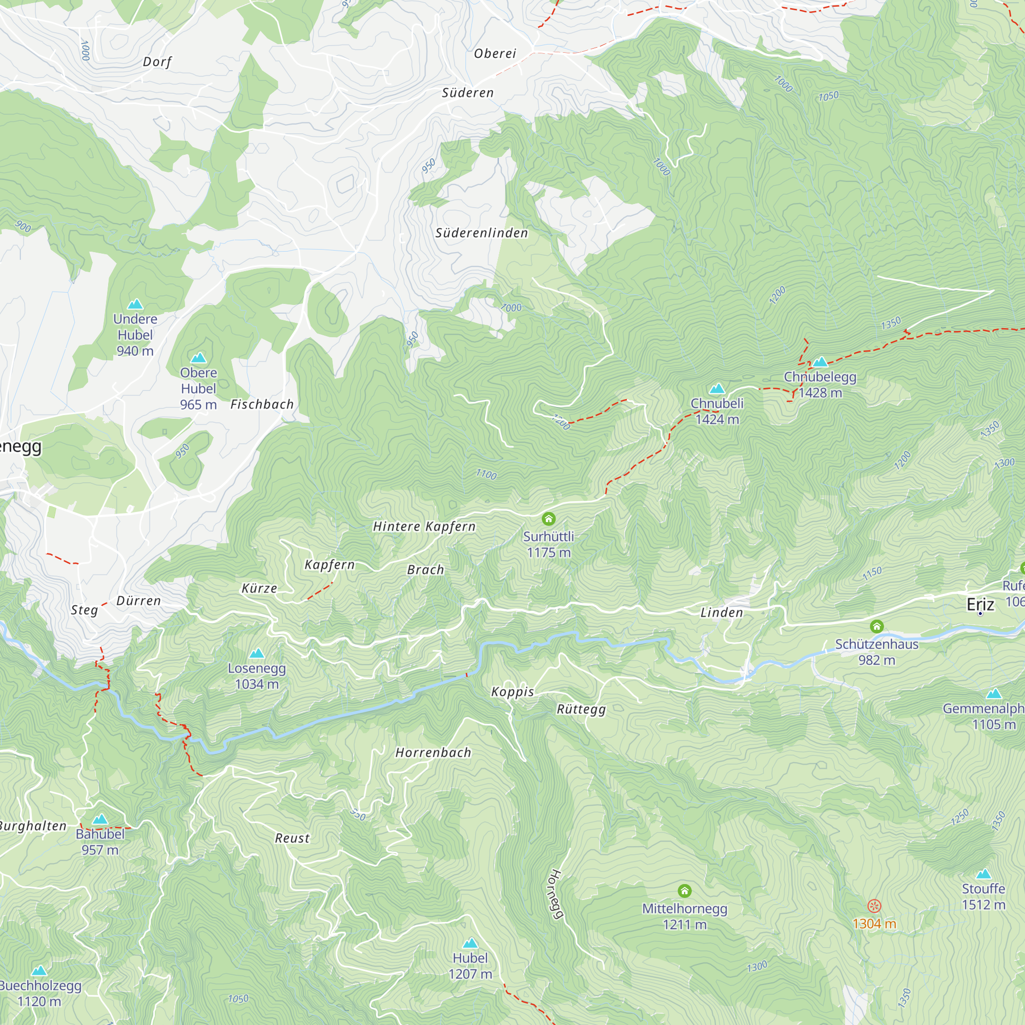 Wolfgruebeställeli map