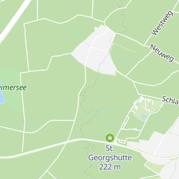 Map of Tiengener Hütte