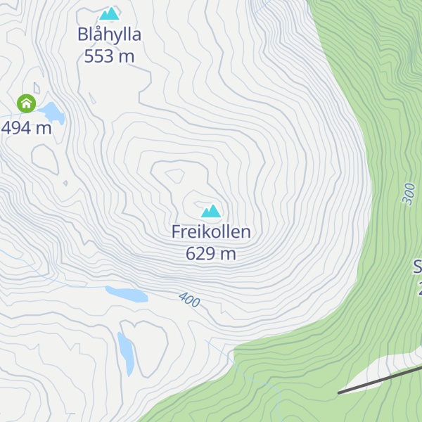 Map of Freikollen