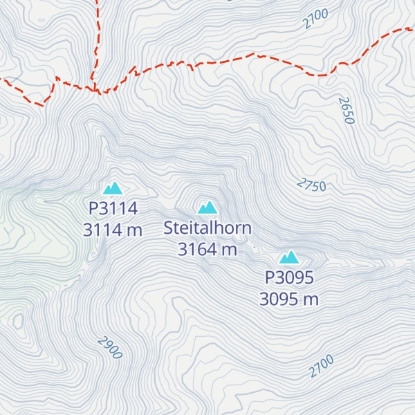 Map of Steitalhorn