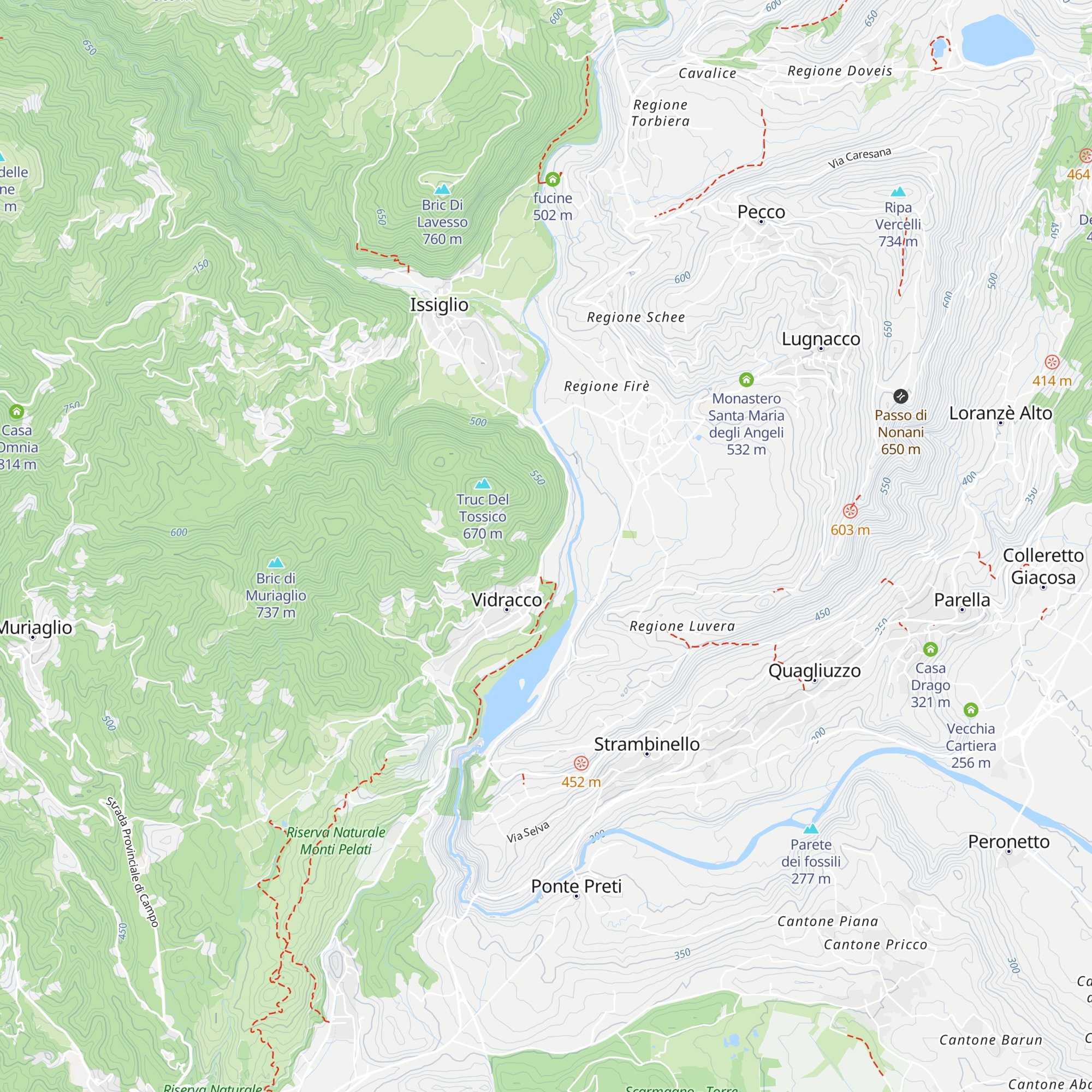 B&B Forest House map