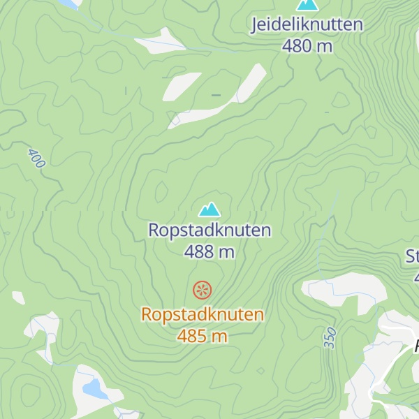 Map of Ropstadknuten