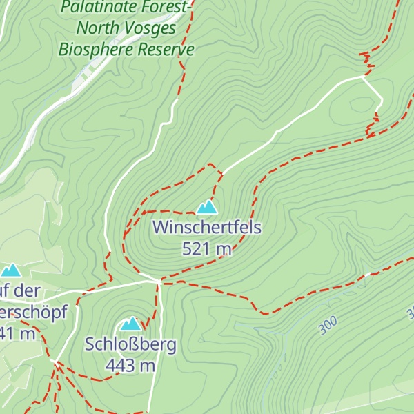 Map of Winschertfels