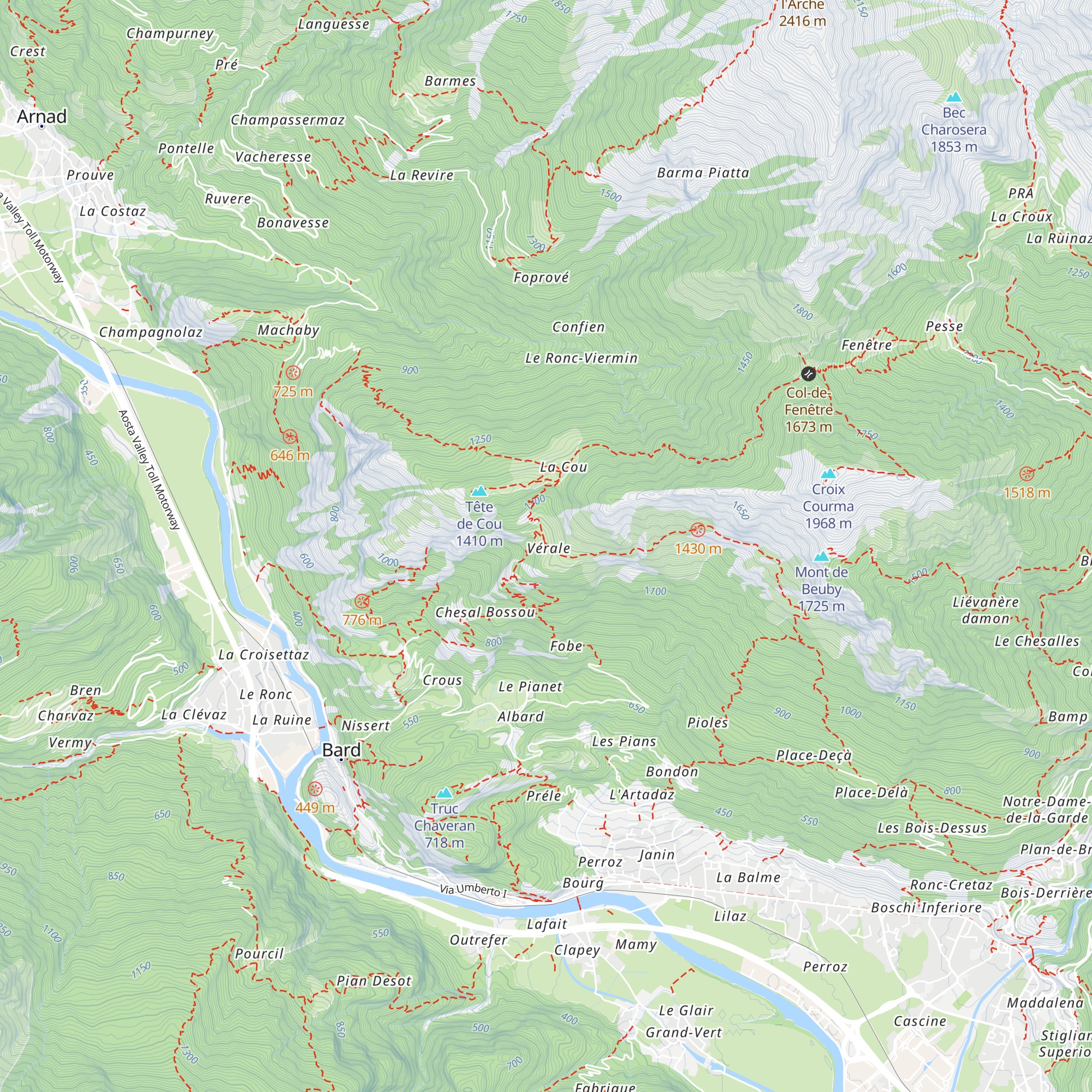 Forno di Verale map
