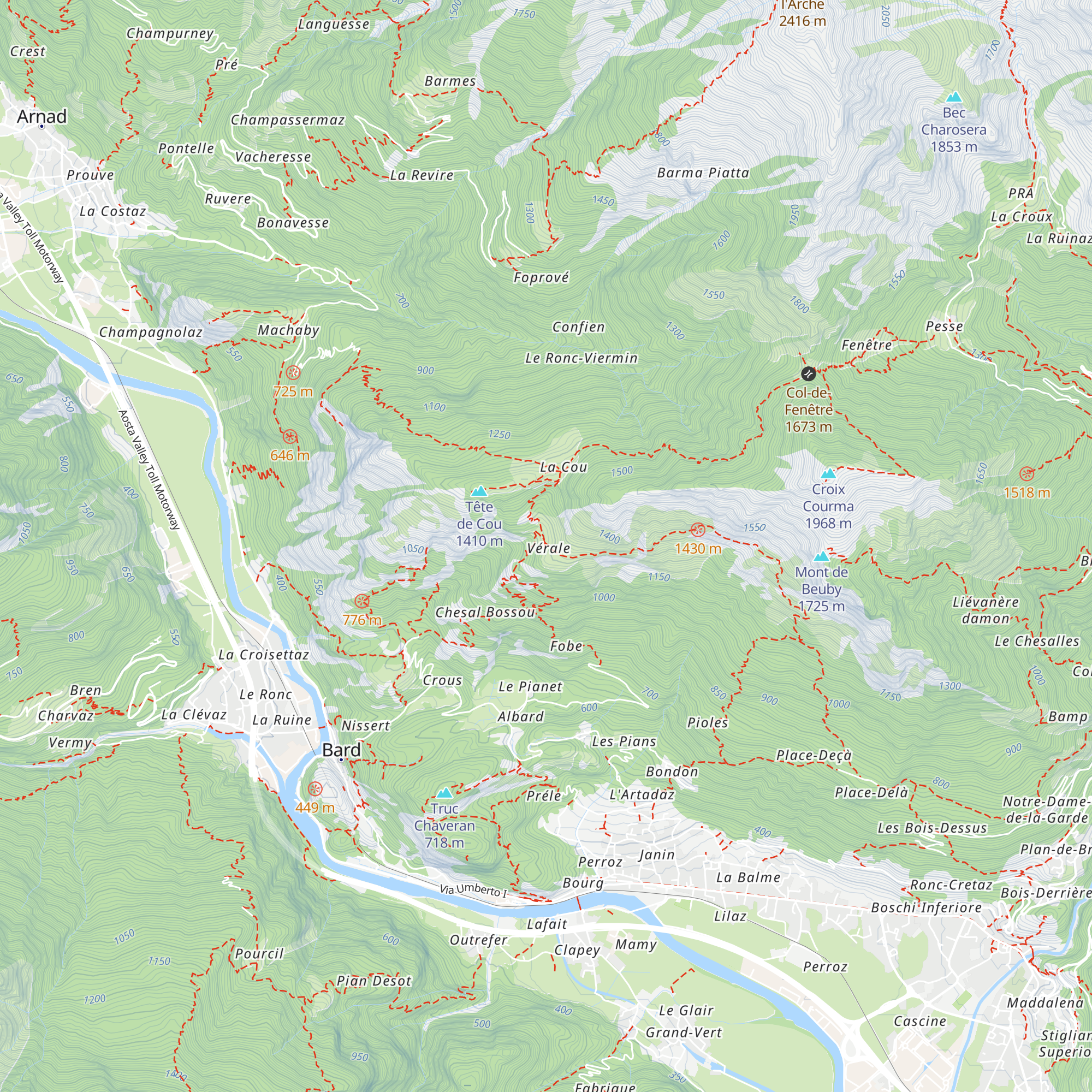 Forno di Verale map
