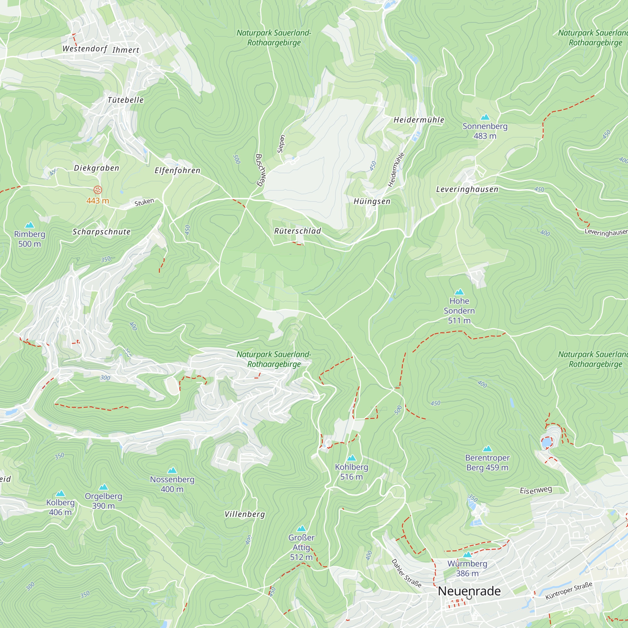 Hans-Schmidt-Hütte map