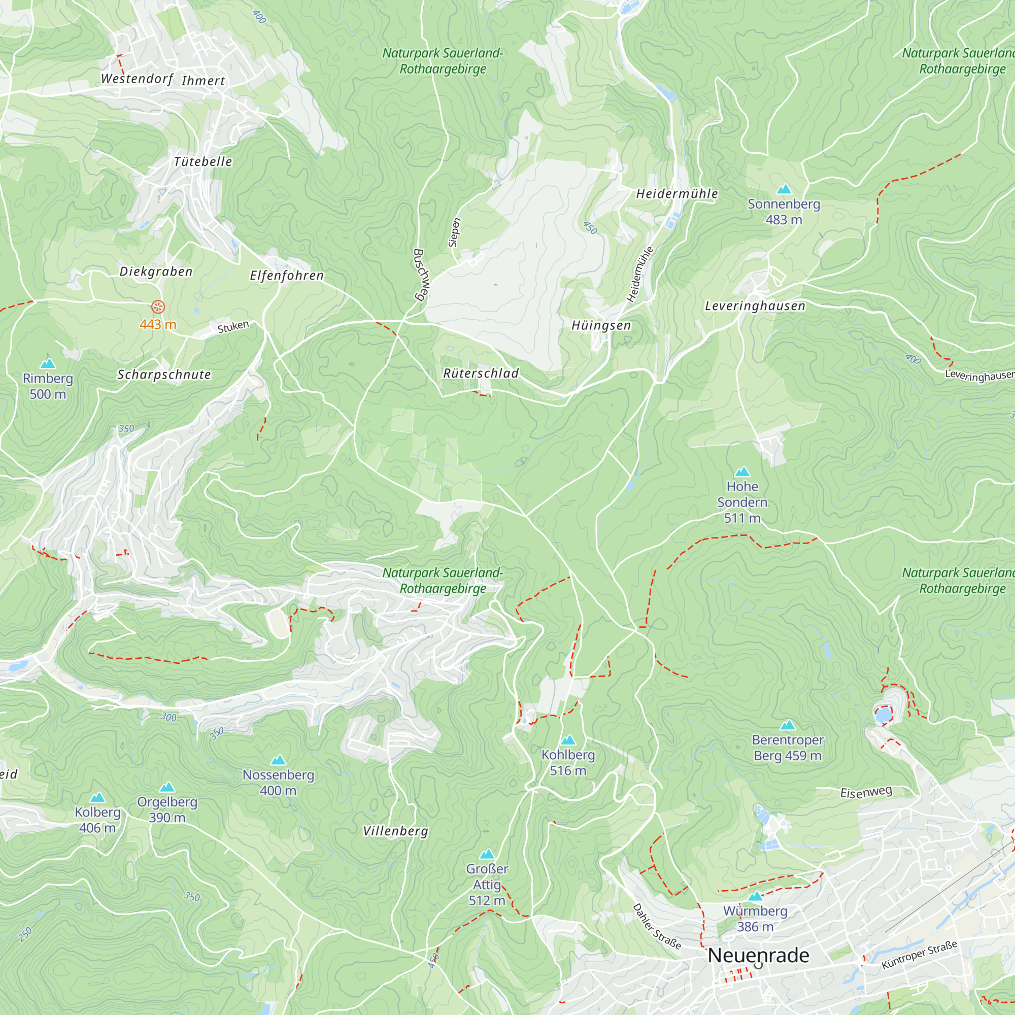 Hans-Schmidt-Hütte map